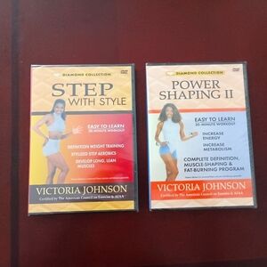 3/$10 🌟 NEW/ Sealed Set of Victoria Johnson Workout DVDs